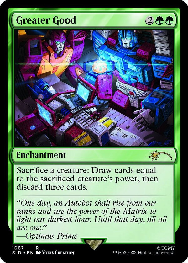 Image Of Magic The Gathering’s Secret Lair Transformers Roll Out Or Rise Up Card  (9 of 17)